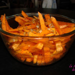 Frites de patate ddouce