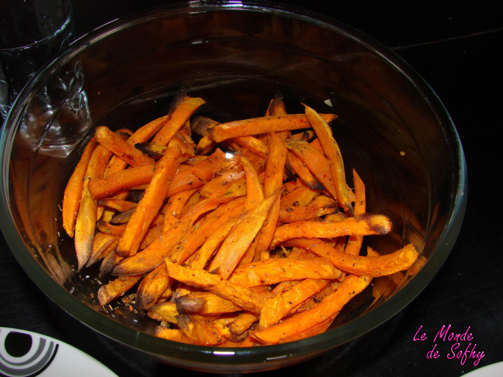 Frites de patates douces