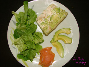 Terrine au crabe et à l'avocat