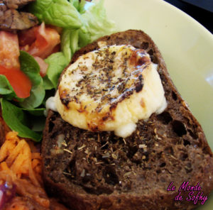 Chèvre chaud au miel